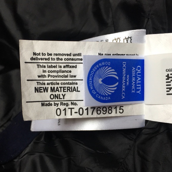 COPY - CANADA GOOSE W1 BLAZER X HENRY POOLE (Navy) - Picture 10 of 11